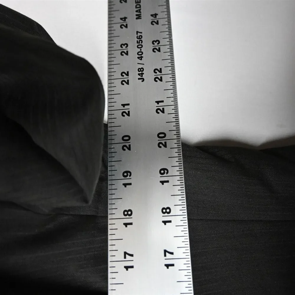 Geoffrey Beene 38R Brown Stripe Mens‎ Blazer Sport Coat Suit Jacket